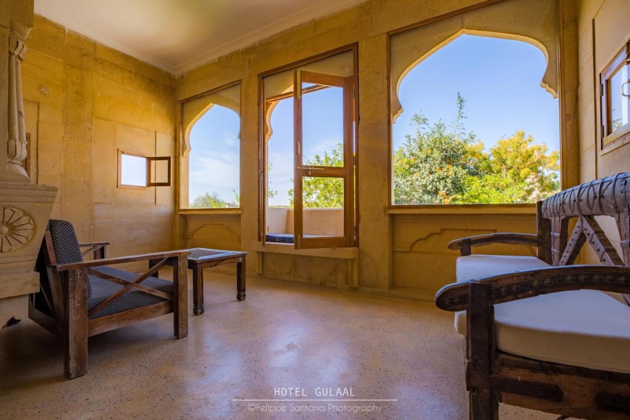 The Gulaal Hotel Jaisalmer Bagian luar foto