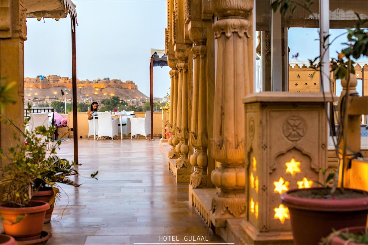 The Gulaal Hotel Jaisalmer Bagian luar foto
