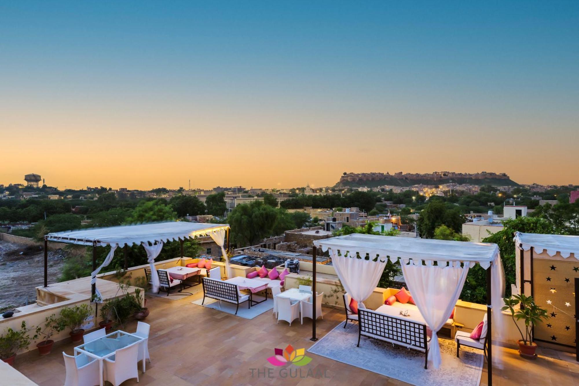 The Gulaal Hotel Jaisalmer Bagian luar foto