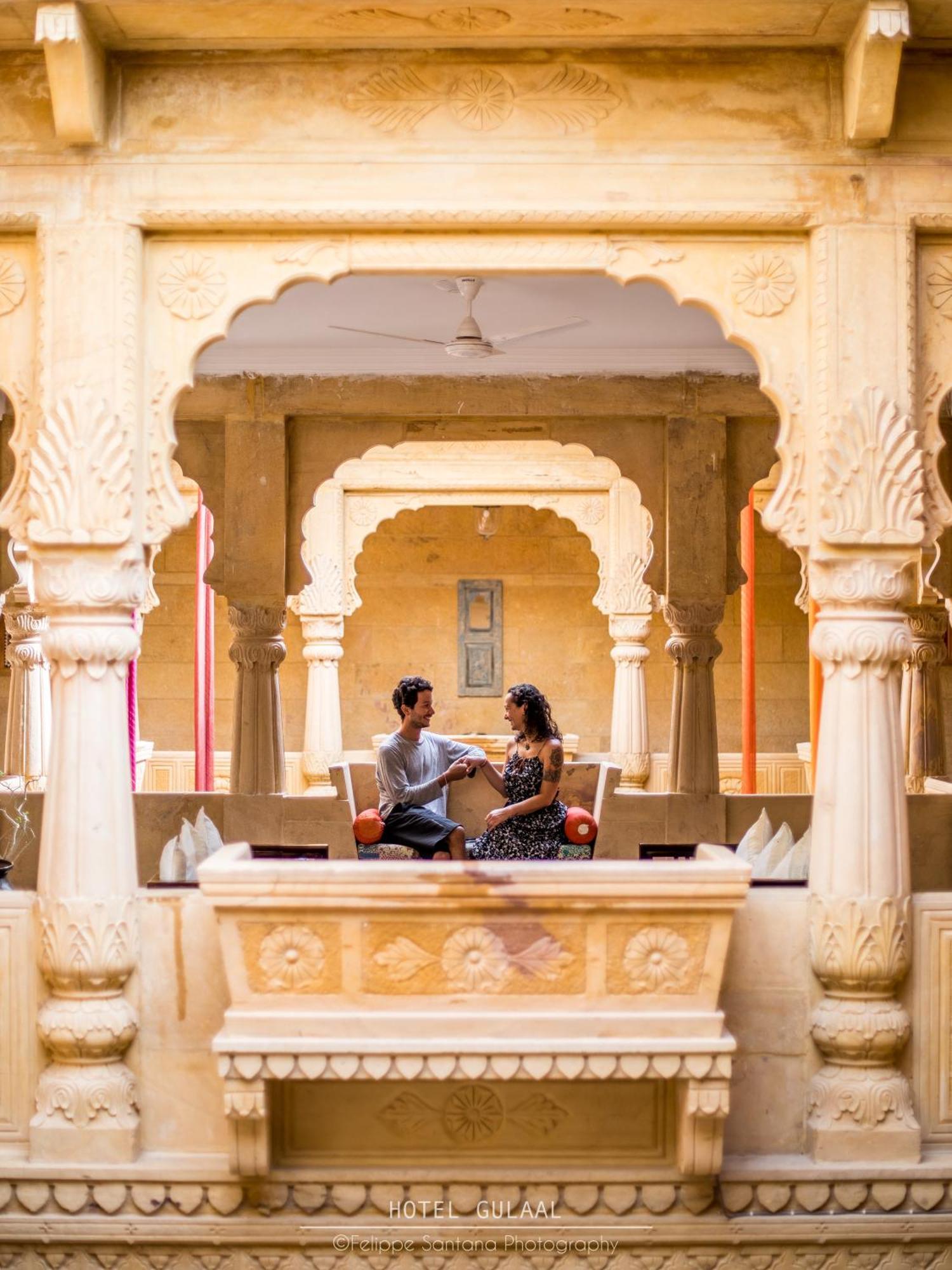 The Gulaal Hotel Jaisalmer Bagian luar foto