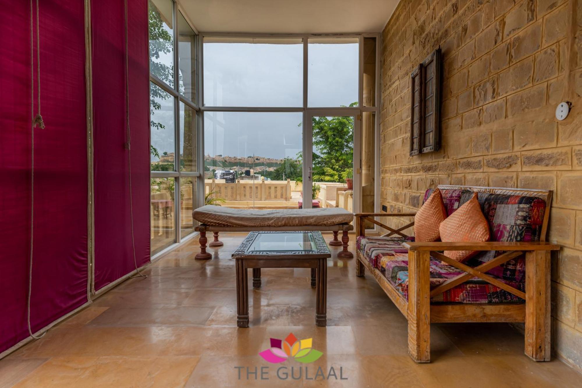 The Gulaal Hotel Jaisalmer Bagian luar foto