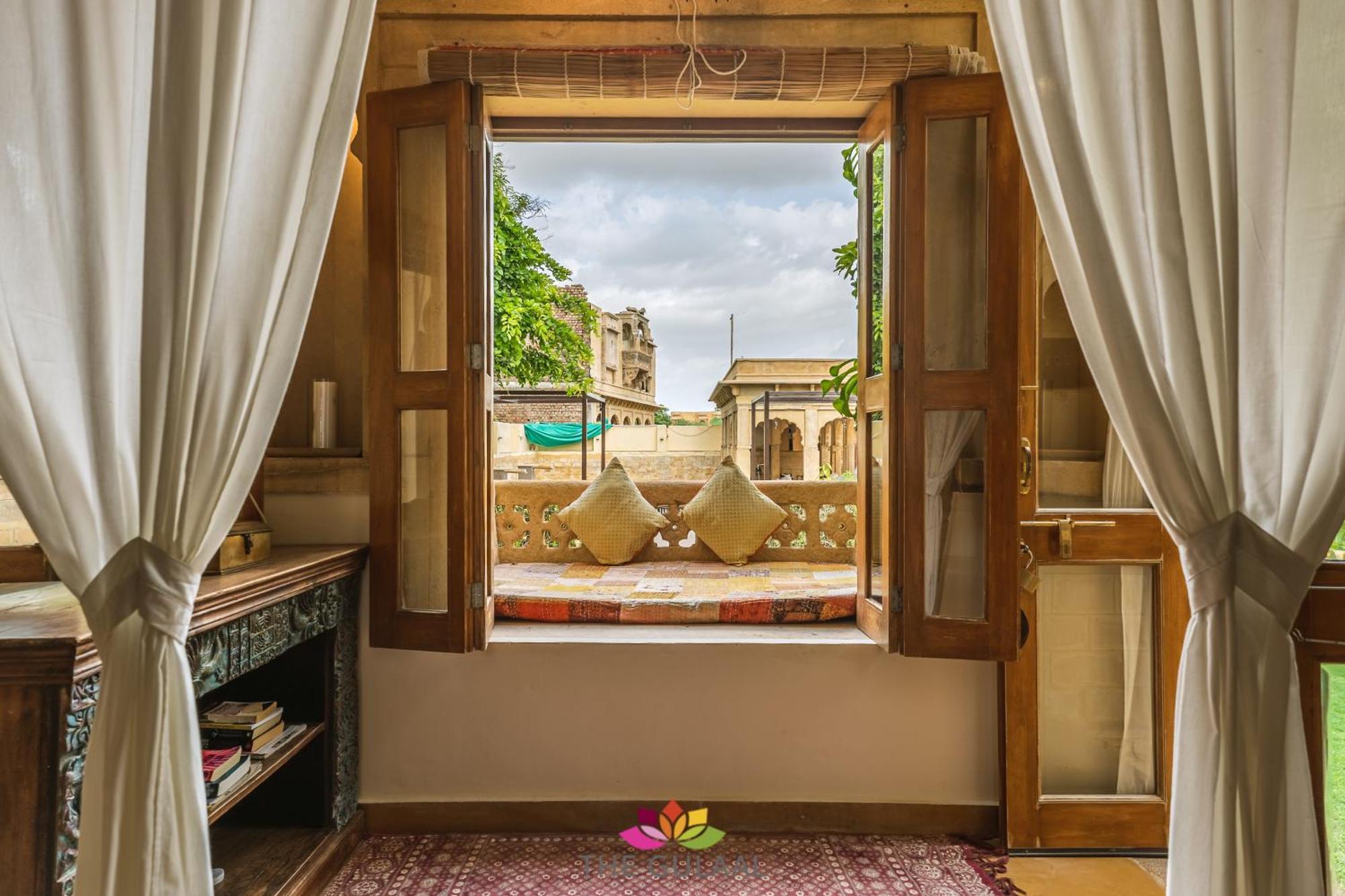The Gulaal Hotel Jaisalmer Bagian luar foto
