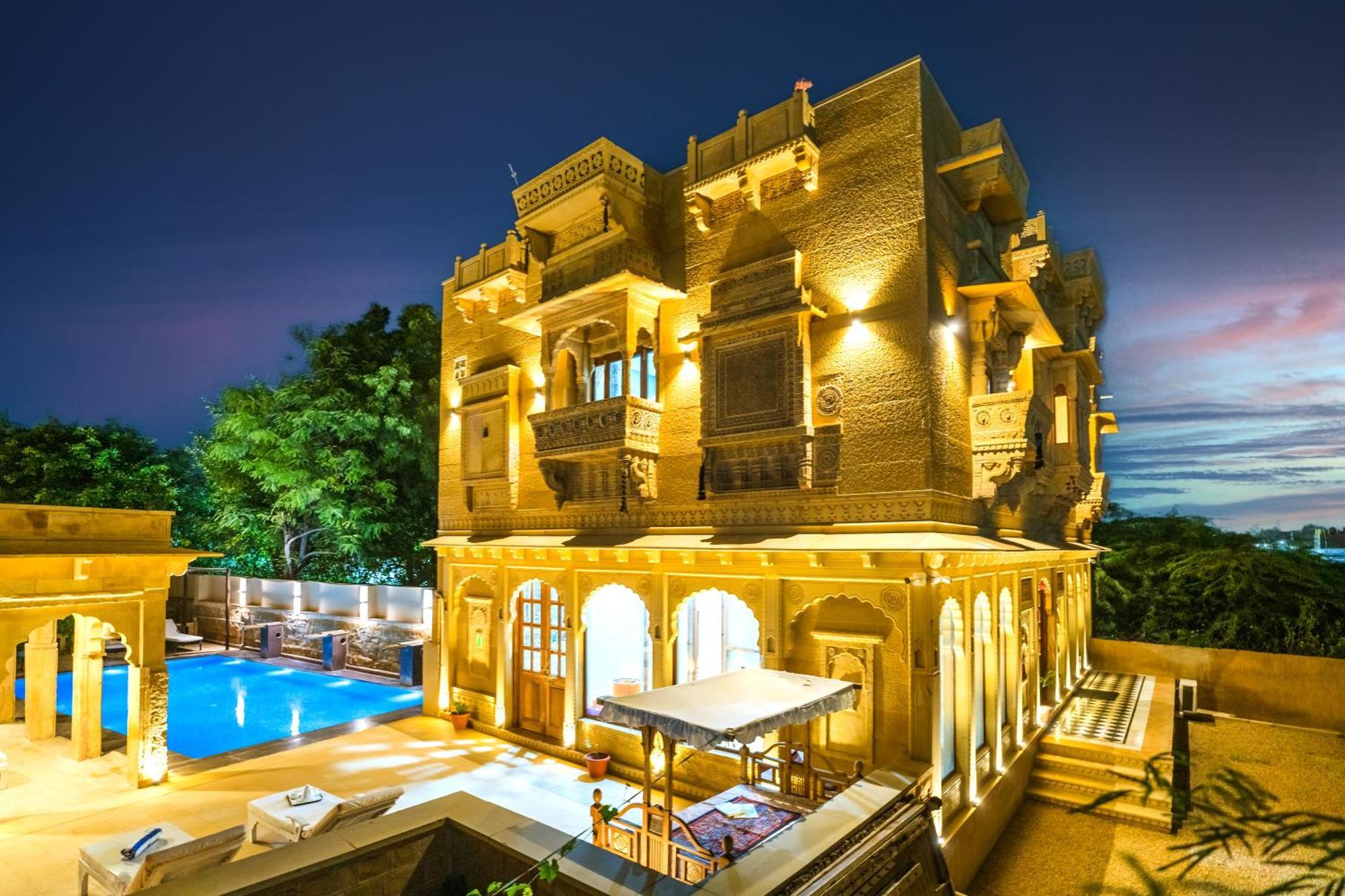 The Gulaal Hotel Jaisalmer Bagian luar foto